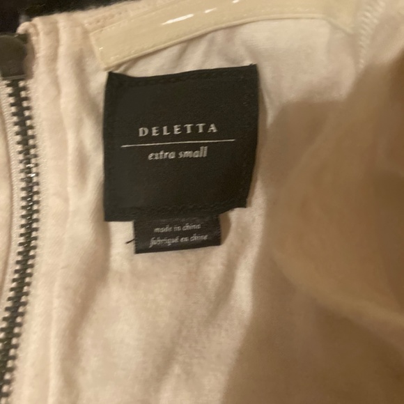 Anthropologie Deletta Breakfast Corsage Dress XS cream - Picture 3 of 4